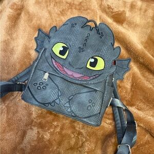 Loungefly Toothless how to train your dragon backpack